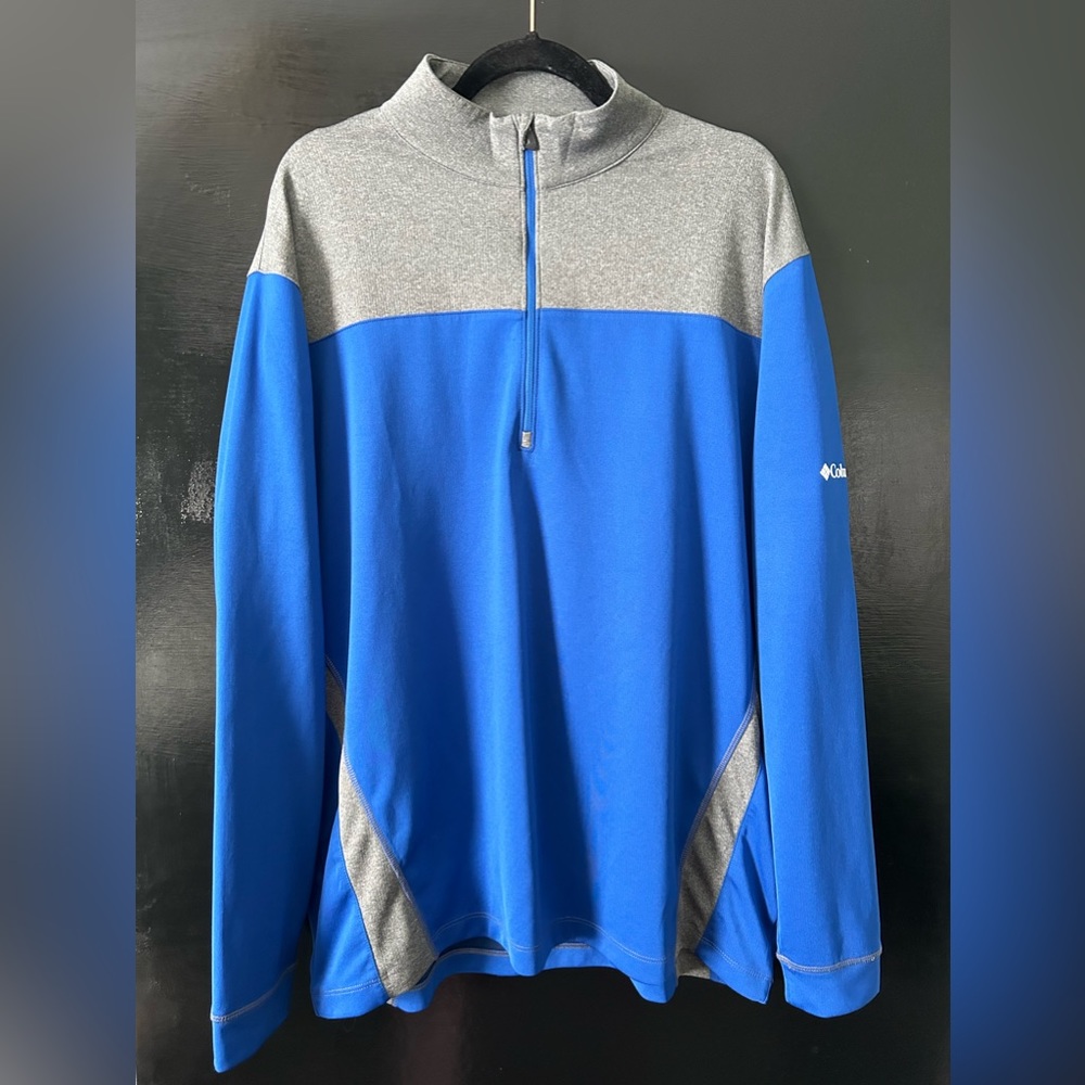 Mens Columbia Golf Quarter Zip Pullover